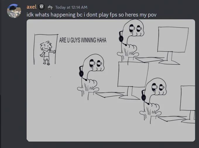 watching my friends play overwatch 