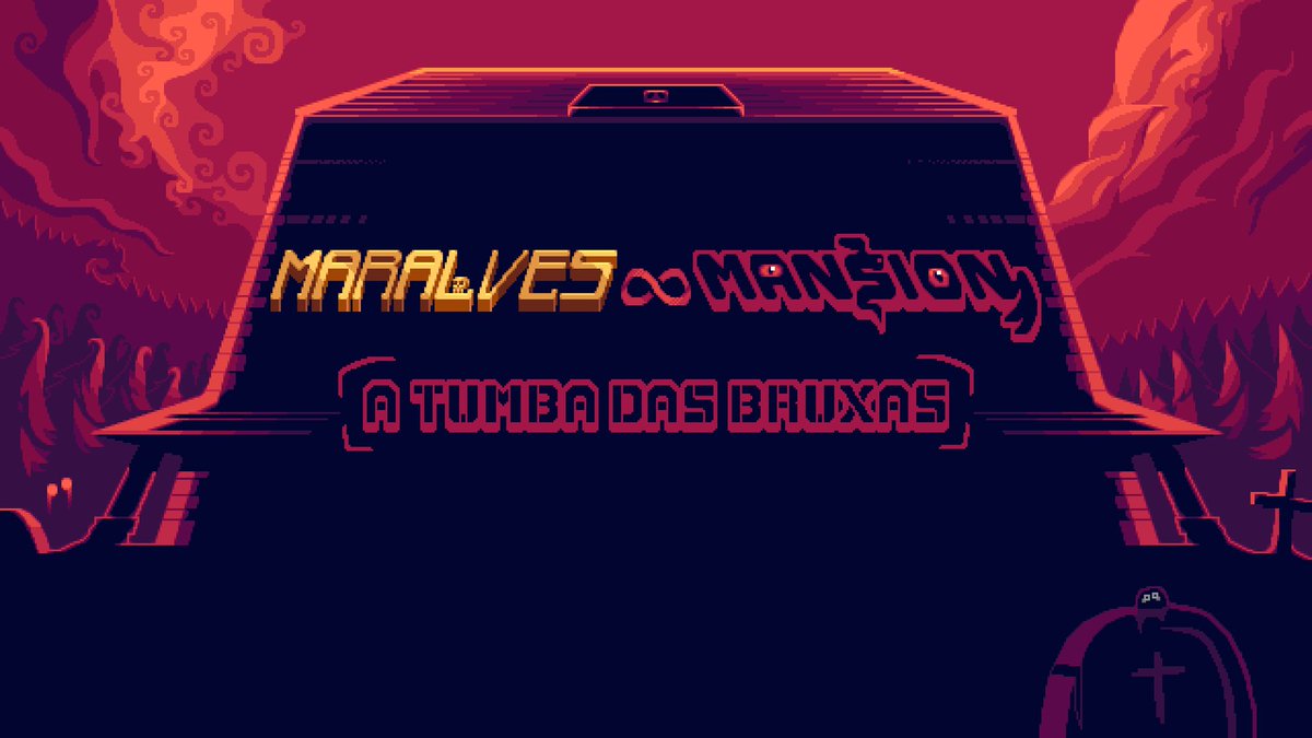 laka_moon's tweet photo. Maralves Mansion-  the witches grave.

It's our first brazilian indie rogue like game Project.

You are Witchild, a small witch along your loyal friend Golilow, wich gone inside a mansion whose time stopped to retrieve your study grimoire's pages.
#gamedev #indiegame #indiedev https://t.co/2YnadKPGjv