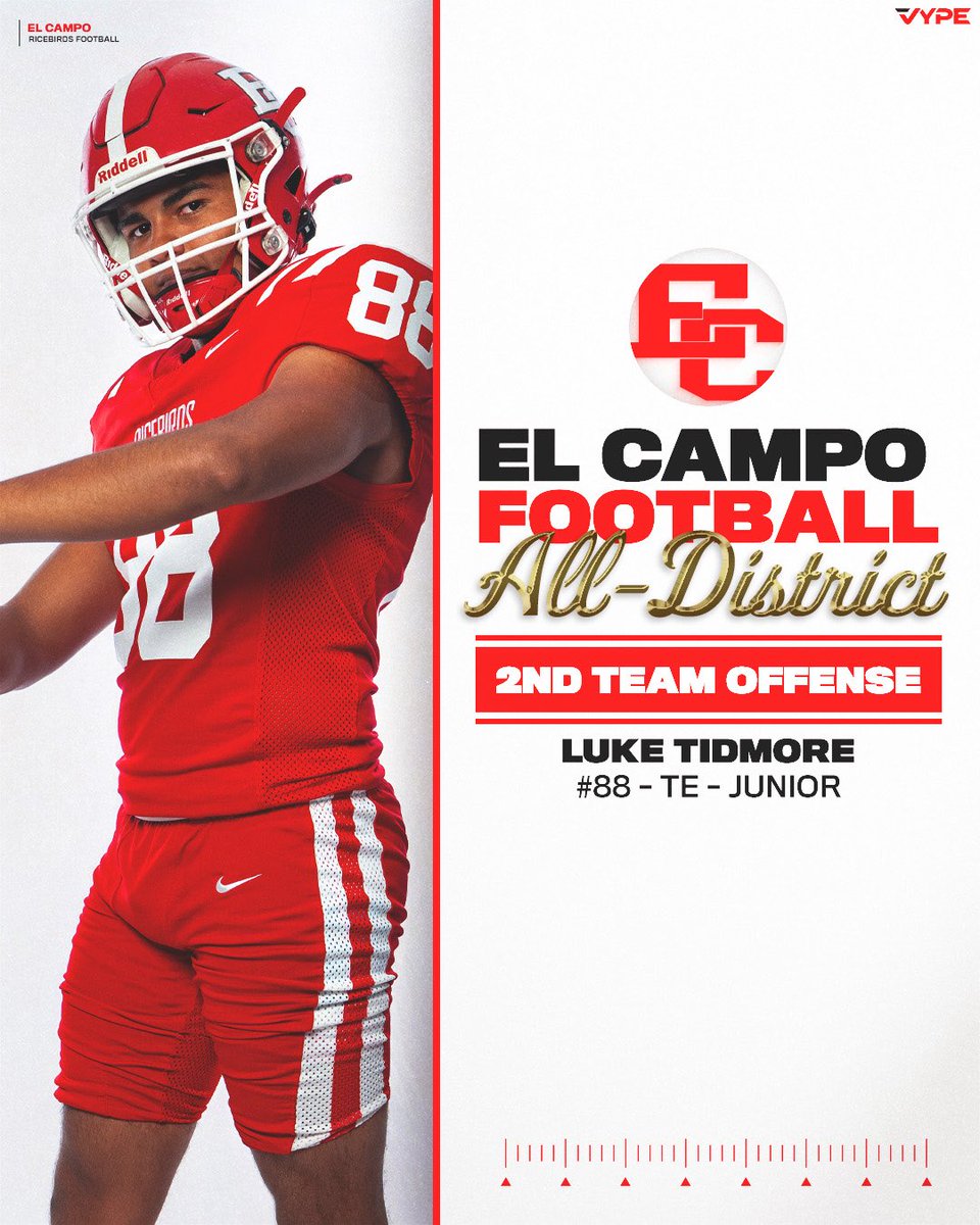 El Campo Ricebird Football tweet media