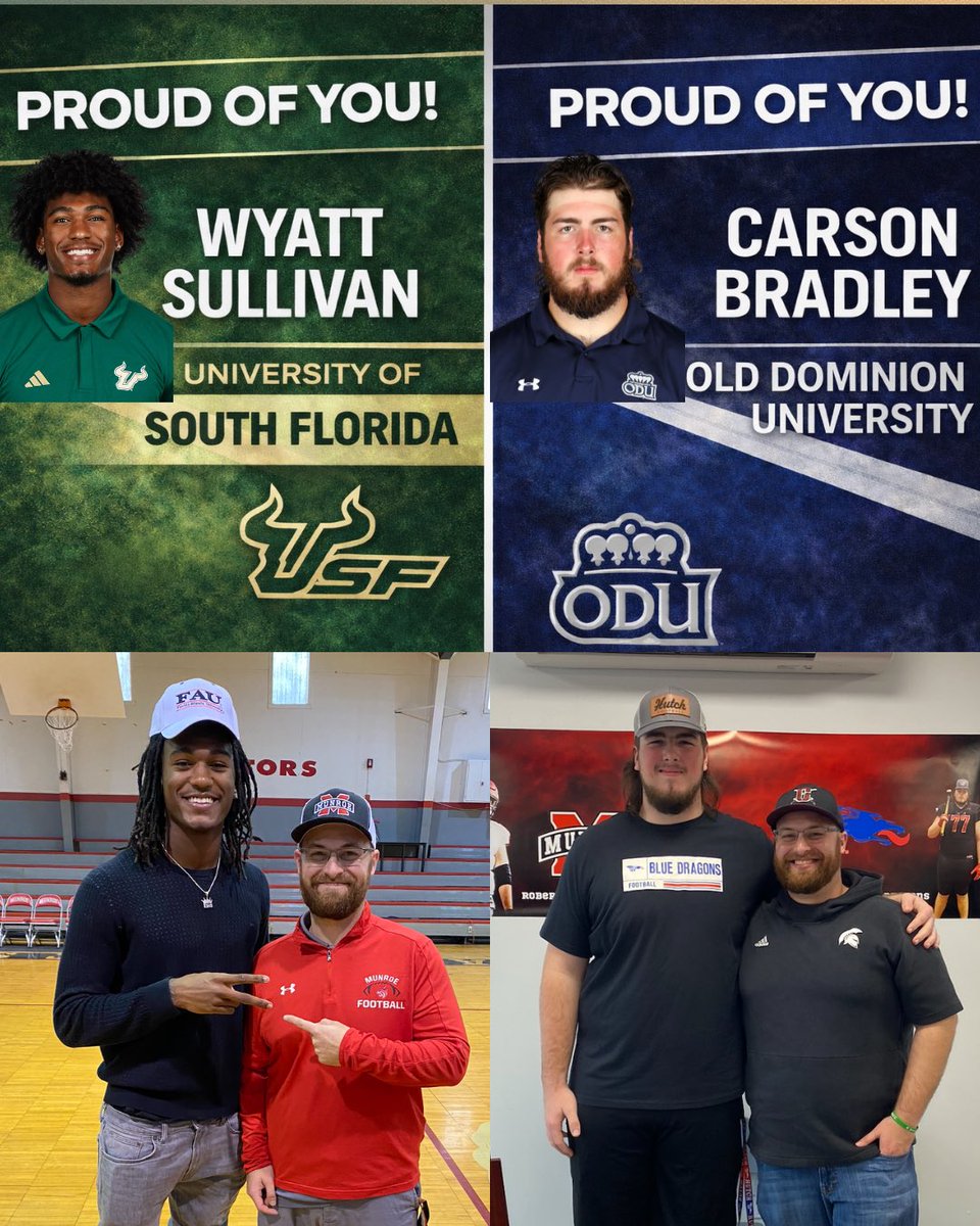 AlexLehky's tweet photo. One of those proud coaching moments tonight be able to come home and turn on the TV and see @wavysulli at USF play against @CarsonBradley77 at Old Dominion.  So proud to have been blessed to coach you guys and even more proud of the men you’ve become.  You both have great testimonies and had to overcome your own adversity.  Love yall.  Keep grinding fellas!