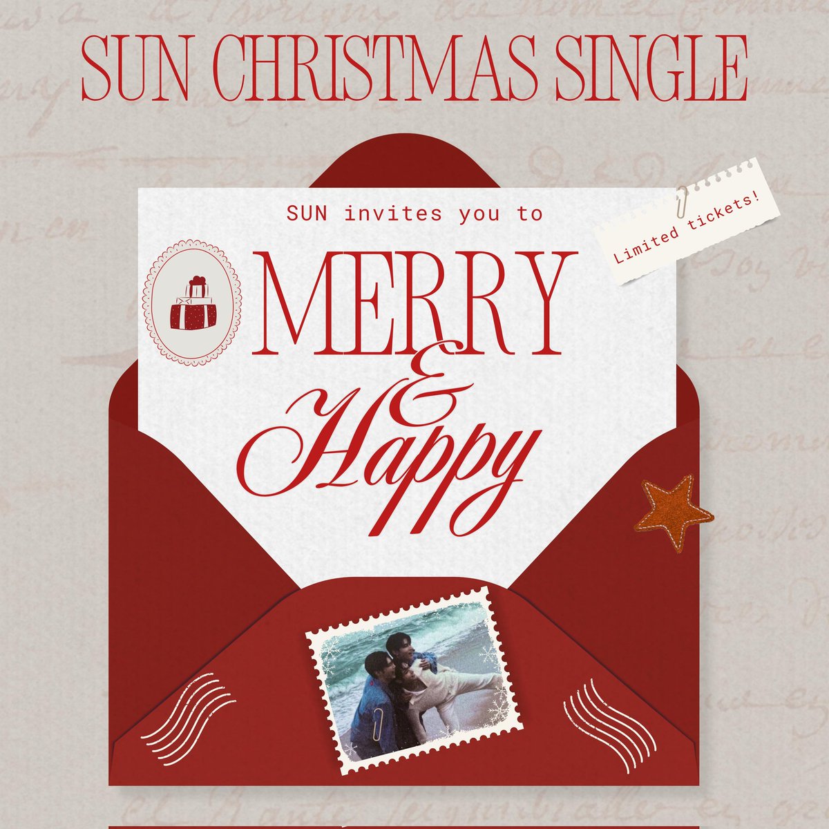 ⠀ ⠀ ⠀                     SUN (선)

⠀ ⠀ ⠀     SPECIAL XMAS SINGLE
⠀ ⠀ ⠀  ⠀          [Merry &amp; Happy]
⠀ ⠀ ⠀  ⠀         SINGLE COVER

⠀ ⠀ ⠀    💿 2025.12.21 6PM BRT

⠀ ⠀ ⠀           #INKIG4YODENATAL
⠀                #SUN #선 <a href="/ARION_ent/">Árion Entertainment | ROCK IN ARION 🎸</a>