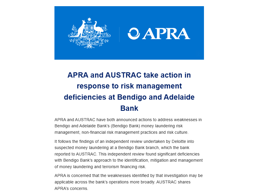 TheRegional_au's tweet image. This does not bode well for the @bendigobank community bank model given a now-closed community bank in Mount Waverley was at the centre of the money laundering crisis. #pinewood #cash