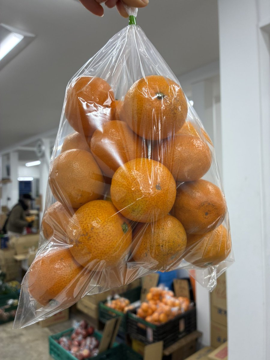 小さめみかん、たーくさん入って216円‼️😆😍🍊