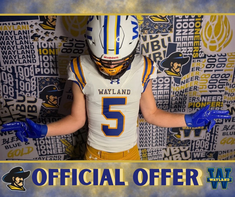 Thank you <a href="/Coach68Hinojos/">Marcos Hinojos</a> an staff for having me out for a OV! The staff is phenomenal an the vision for the campus are great. After a great 1 on 1 interview with <a href="/CoachWalser/">Thomas Walser MSSA</a>, I’m blessed to say I’ve received my 10th offer to continue at the next level <a href="/WBUFootball/">WBU Football</a>