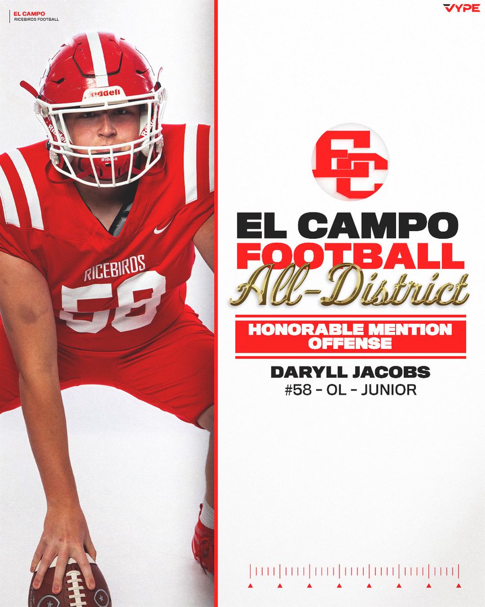 El Campo Ricebird Football tweet media