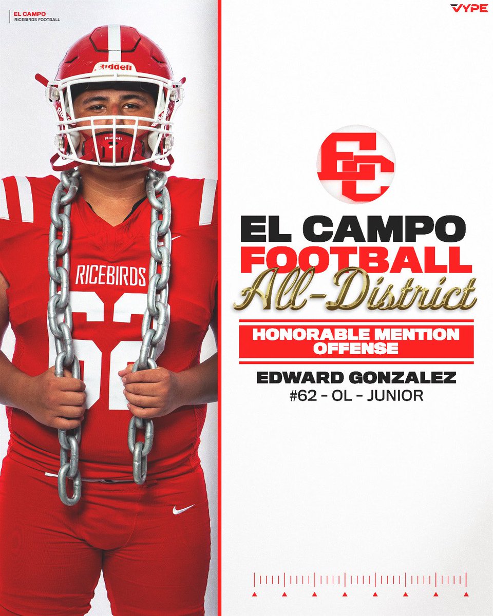 El Campo Ricebird Football tweet media