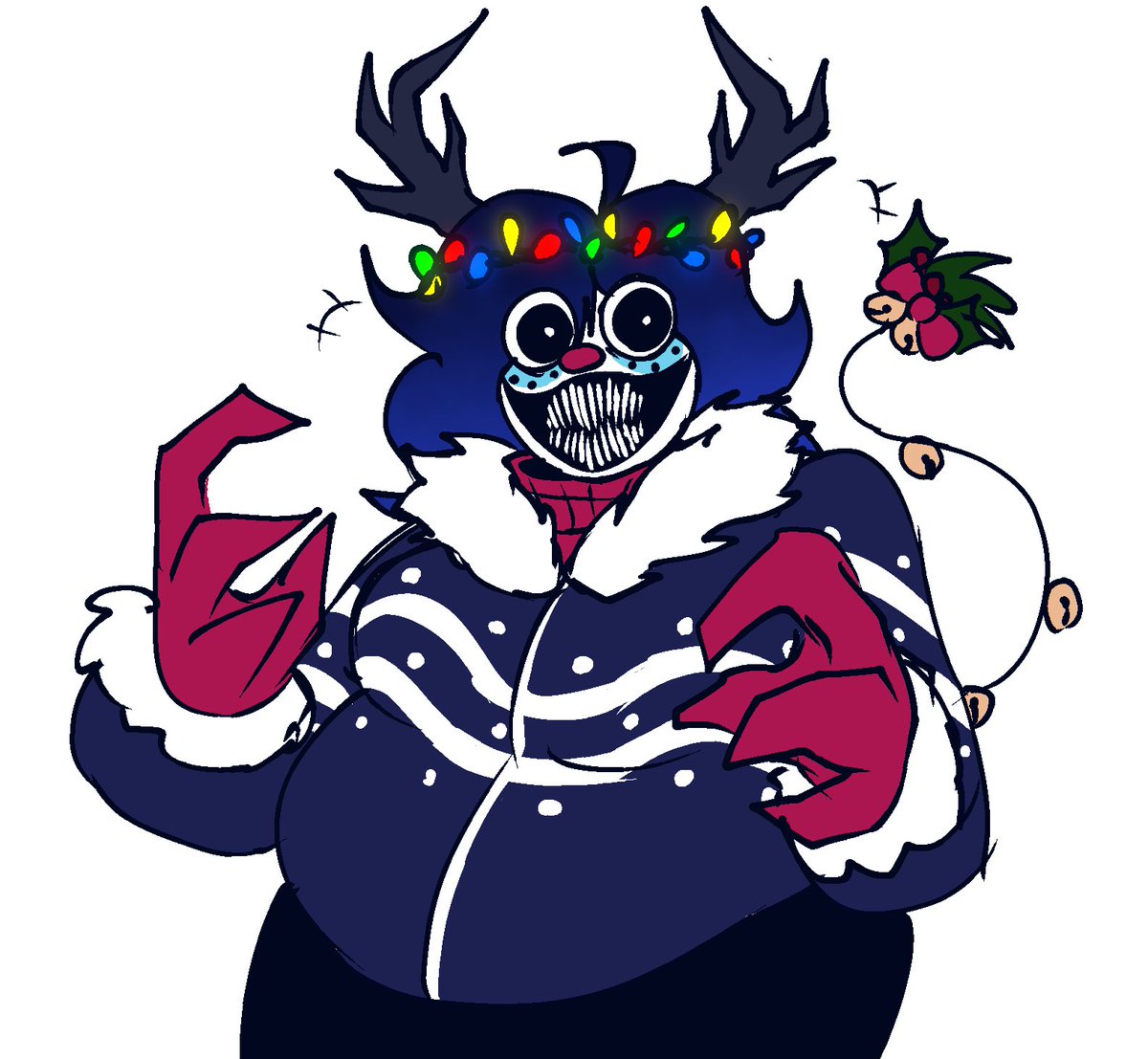 Can you believe it guys? Christmas, just a week away! #art