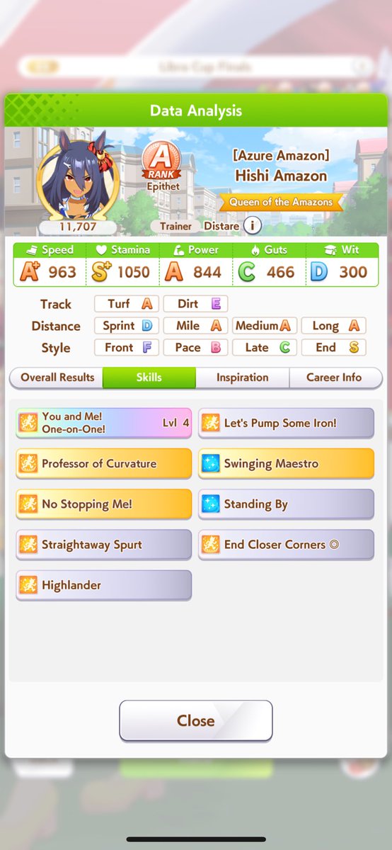 inopichu's tweet photo. i don't deserve this victory, not when my opponents were so weak in comparison. it was utter domination before the race even began. i said i'd scream like jungle pocket does if i ever won a champions' meeting, but this wasn't earned. it was handed to me on a silver platter.
#cm6 https://t.co/DsXEYp4Rps