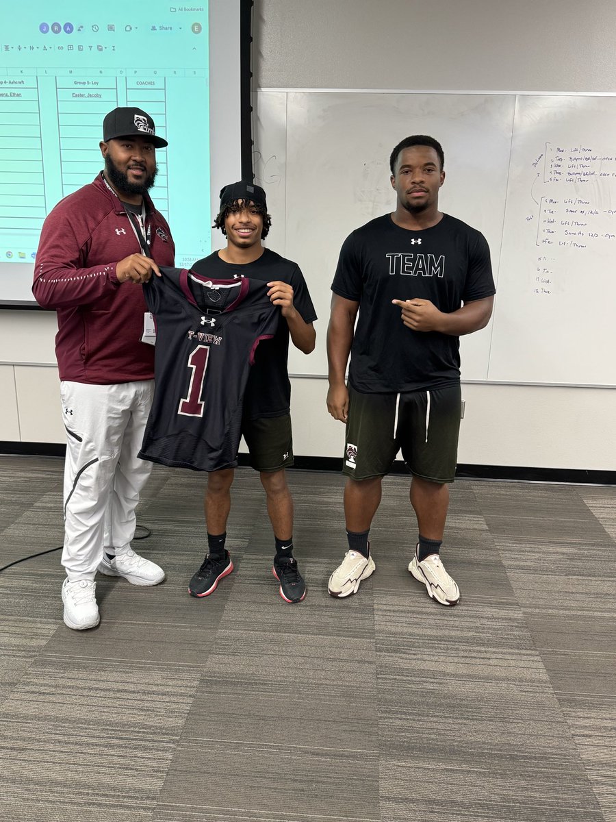 TViewWolves's tweet image. Today we had our first annual off season bootcamp draft. Congratulations to Jr Jensen Espericueta on being the drafts first overall pick❕ 

#WolvesOnly #PROCESS26