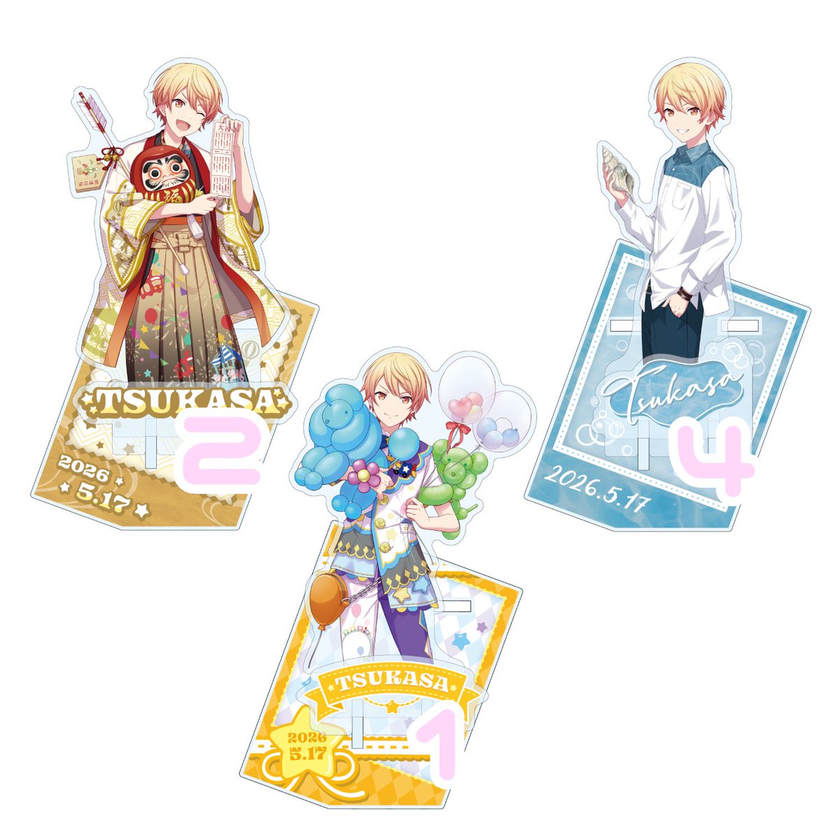 プロセカ　交換　はぴこれ　バースデー　天馬司

譲→アクリル色紙、缶バッジ、アクリルスタンド

求→ BIGアクリルパネル、缶バッジC＞定価➕送料

比率違い可能
難しいとは思いますが、お気軽にお声掛けください🙇‍♂️