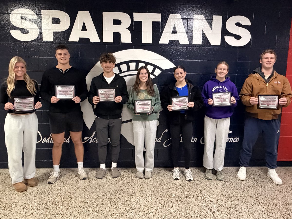 Brookfield East with SEVEN Greater Metro Conference  Athletes of the Year for Fall Sports! #SpartanPride

Payton Haugen, Golf
Jack Murray, Football
Emre Evran, Soccer
Caroline Raster, Tennis
Caroline Wanezek, Swim
Izzy Yttre, Cross Country
Lincoln Goldsmith, Football