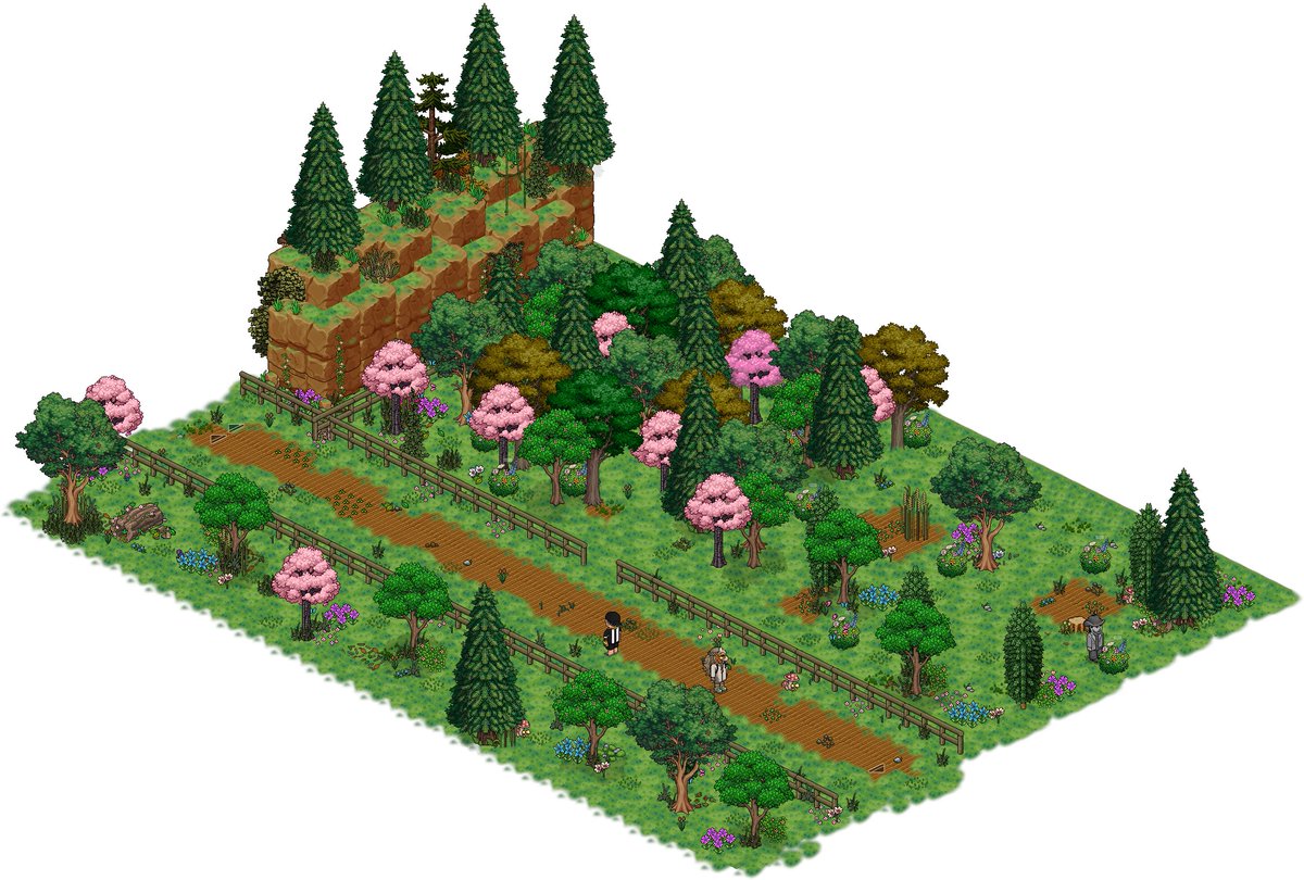 byeeolsx's tweet photo. campanha: ecos do vale 🍃
quarto: caminho para a Fazenda
construído por: byeeol & khoe
#habblet #bubblet @fsbubblet @MeuHabblet https://t.co/uczUVh2Ovc