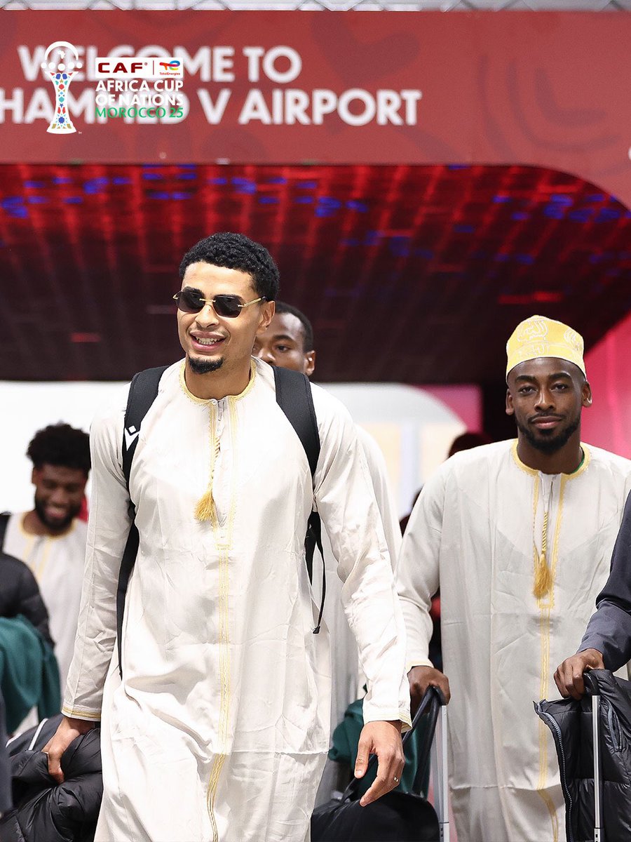 La sélection des Comores 🇰🇲 est arrivée au Maroc pour disputer la CAN ! 😍🇲🇦

MAGNIFIQUE ! 🤩