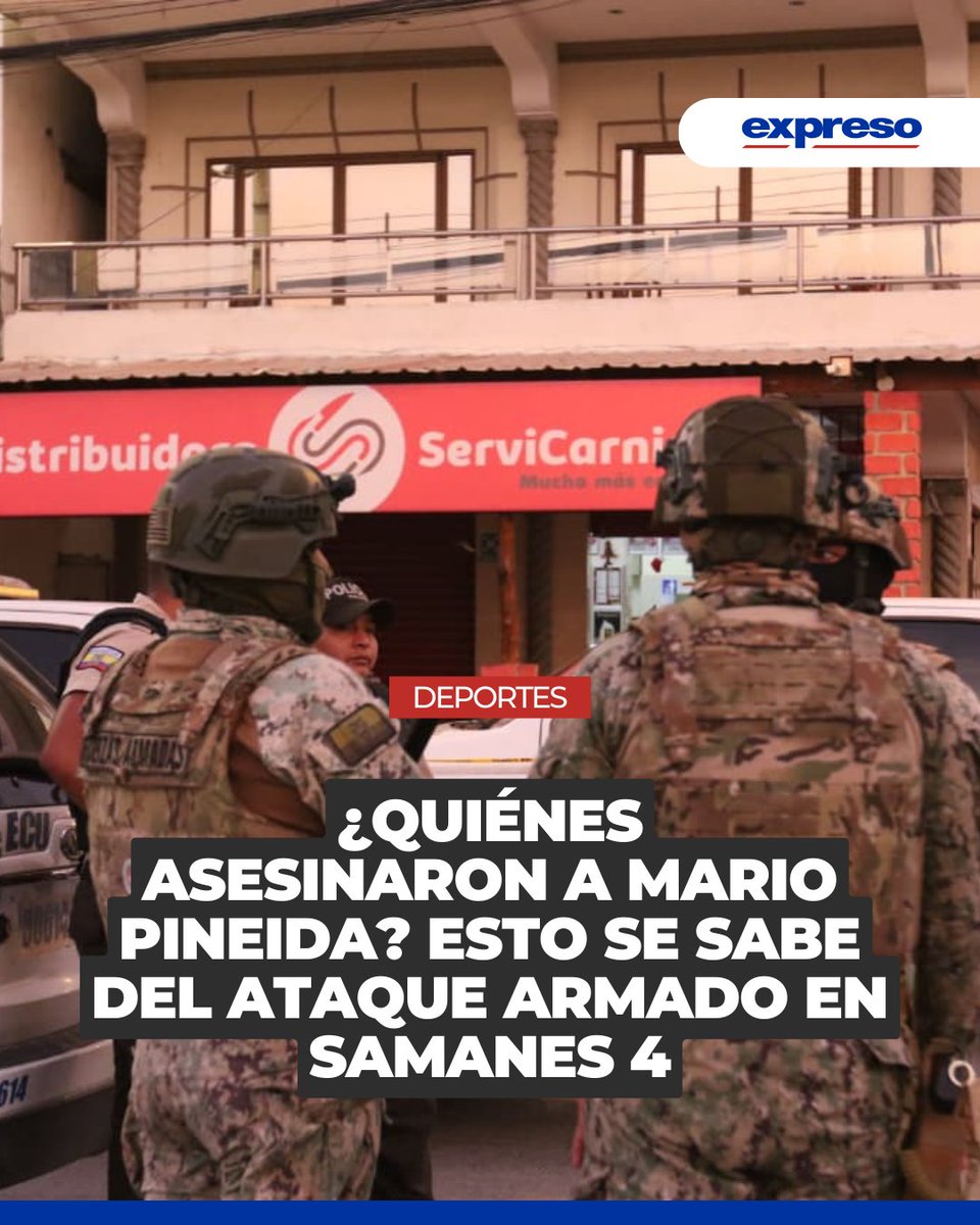 Lo que aparentemente había comenzado como una tarde de compras terminó en una tragedia para la familia de Mario Pineida, futbolista profesional de 33 años, quien falleció la tarde de este miércoles. 

¿Quiénes acabaron con su vida? 👉 bit.ly/3L0Gvrz