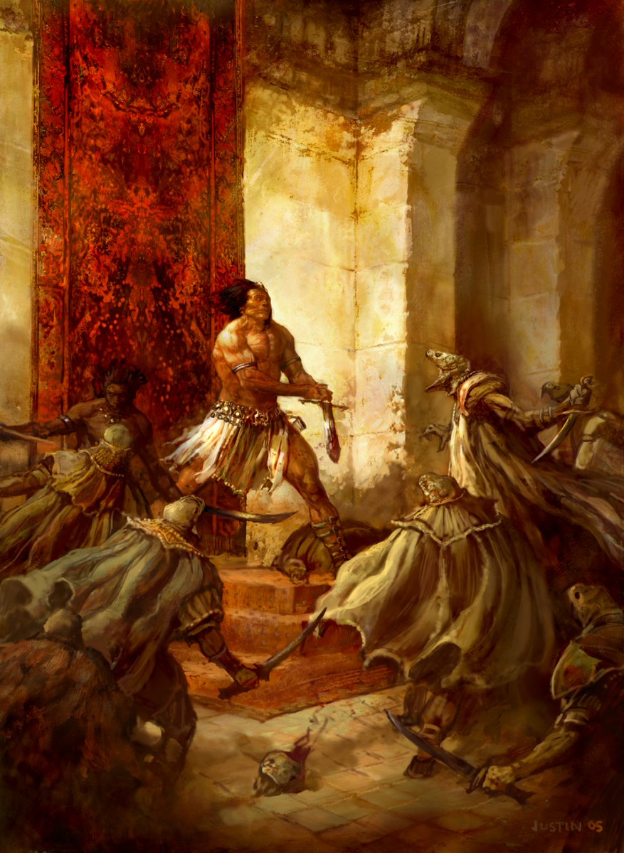 cimerians's tweet image. Kull of Atlantis by Justin Sweet
#fantasyart