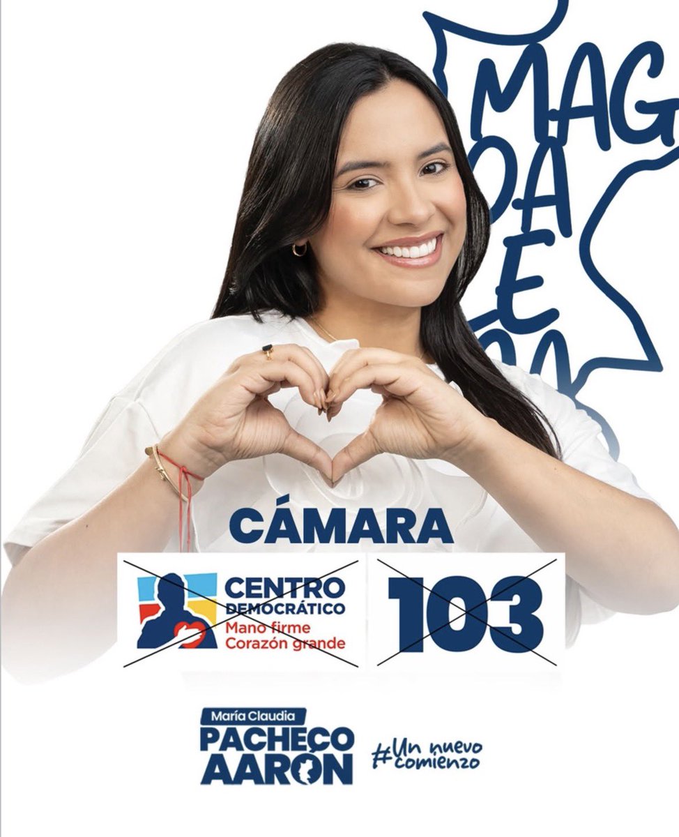 rafaaronc's tweet photo. Tu mejor opción a la cámara de representantes por el Magdalena. Nuevas ideas y nuevos proyectos. Ya basta de los mismos de siempre que no han hecho nada. #CD103 #centrodemocratico #Colombia #Magdalena #SantaMarta #PoliticaColombia 💙❤️💛 https://t.co/jcfHa4RTkC
