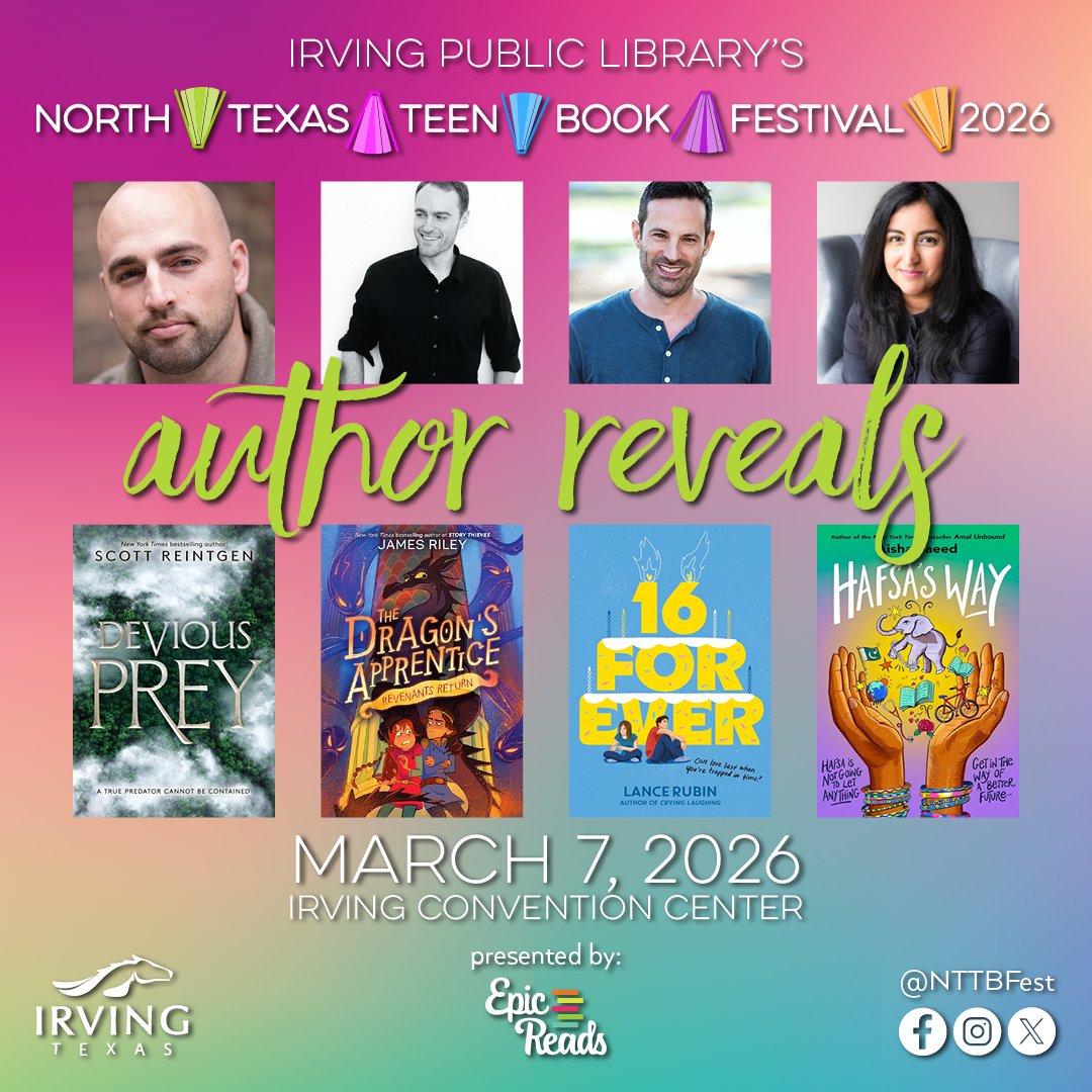 North Texas Teen Book Festival tweet media