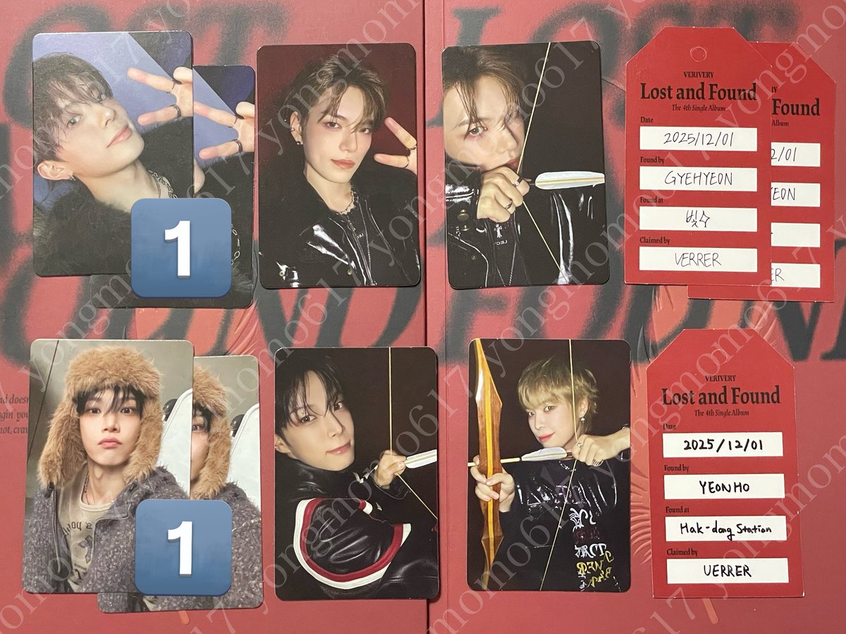 VERIVERY ベリベリ Lost and Found 交換 譲）ドンホン ケヒョン ヨノ