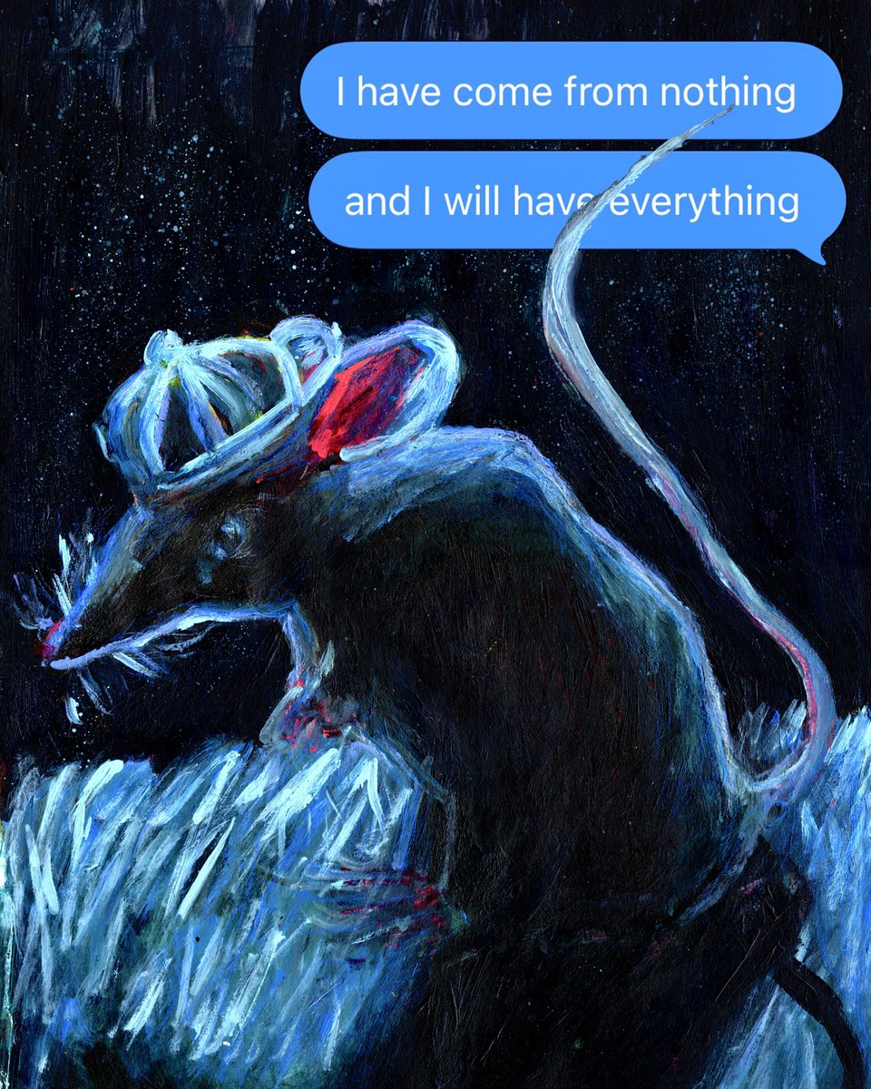 AmaanJah's tweet image. little rat who has come from the mud