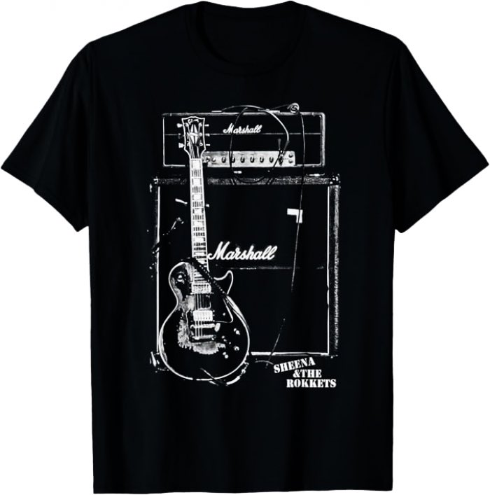 そいえばシーナ&ロケッツ鮎川誠さんのTシャツ届いてた ♪───O