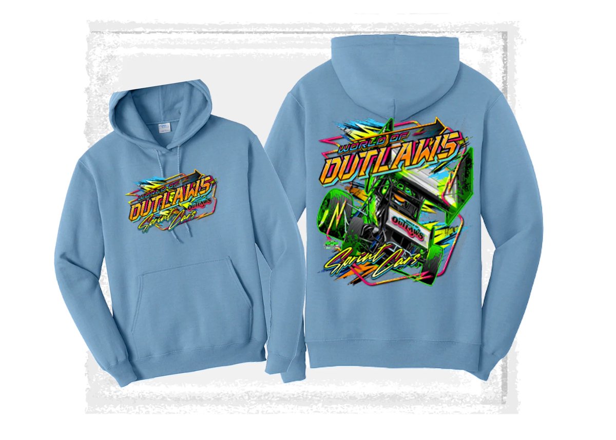 WorldofOutlaws's tweet photo. The off-season doesn’t mean you’ve got to stop buying Sprint Car merch 😏

New World of Outlaws shirts and hoodies are in!

𝗦𝗛𝗢𝗣 👉 https://t.co/ImGrGiLPIy https://t.co/eLOunJWEN4