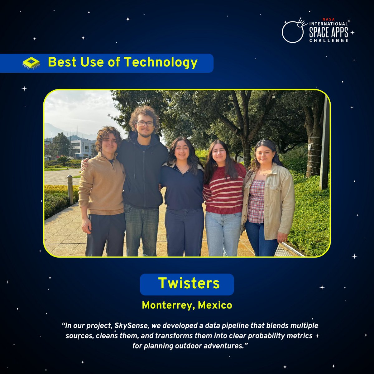 NASA International Space Apps Challenge tweet media