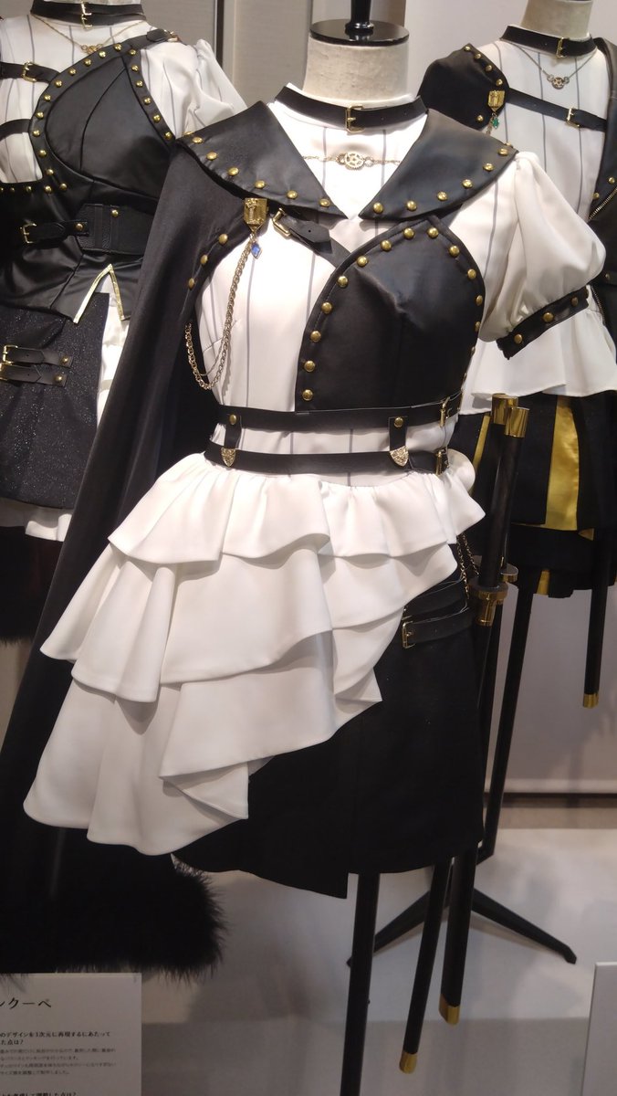 White＆Black ライブ衣装　あべちゃん これを現地で浴びた6thライブ良かったなぁ〜〜〜！！！(クソデカボイス)