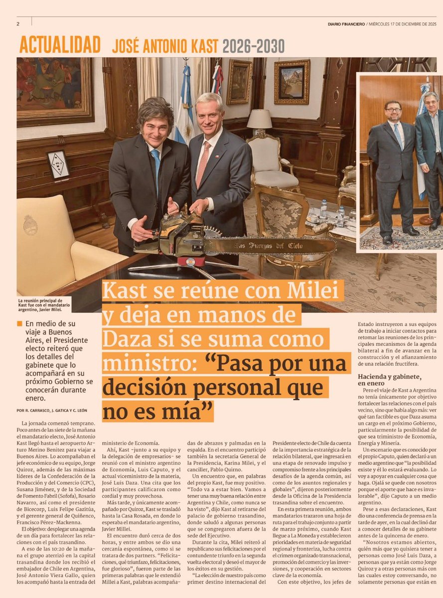 Diputada Chiara Barchiesi 🇨🇱 tweet media