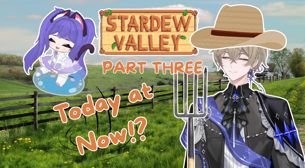 I CAN'T FIND THE CHICKEN! I’m streaming Stardew Valley with <a href="/TyriaVT/">Tyria Acionna 🦈✨ | Immortals</a> for the first time in a while. 

What should we focus on, farming🐖? Mining⛏️?? FISHING🎣!!
or idk we can like Burn down the Jojamart 👉👈?