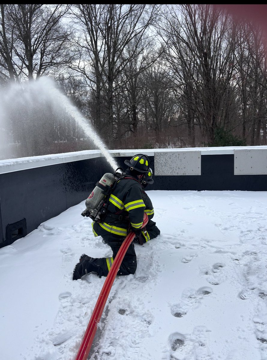 ChelmsfordFD's tweet photo. The Chelmsford Fire Department extends our sincere thanks to the Groton Fire Department for hosting our recruit training program at their training facility today. Their last-minute accommodation allowed our new firefighters to train on deploying 2 1/2 inch hose lines in a practical, hands-on environment that cannot be replicated in a classroom.

Special recognition to Groton Fire Lieutenant Jim Crocker, who provided exceptional instruction throughout the day. His expertise and willingness to share knowledge with our recruits made a significant impact on their development.

This training exemplifies why interagency partnerships matter in the fire service. When departments support each other, we all become stronger and better prepared to serve our communities.
Thank you, Groton Fire Department, for your professionalism and commitment to developing the next generation of firefighters.​​​​​​​​​​​​​​​​

@GrotonFD