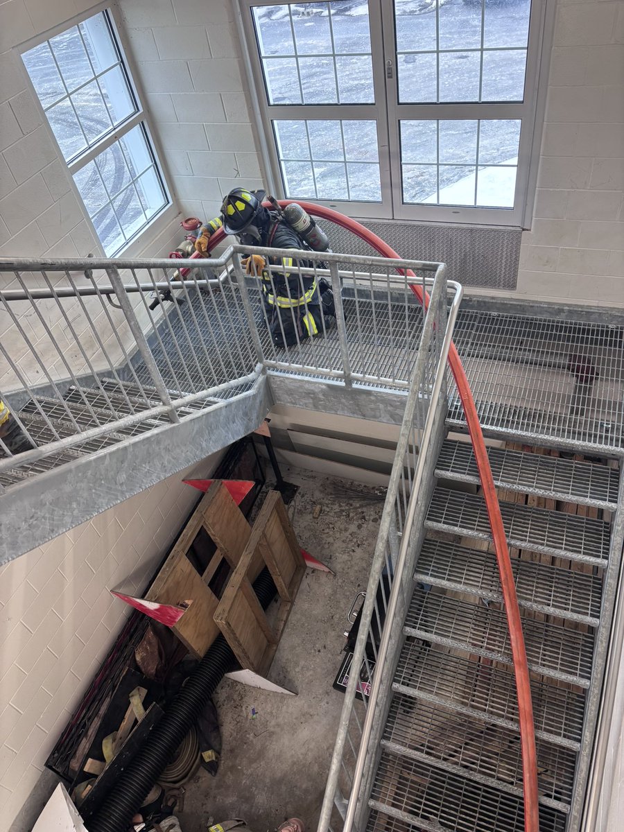 ChelmsfordFD's tweet photo. The Chelmsford Fire Department extends our sincere thanks to the Groton Fire Department for hosting our recruit training program at their training facility today. Their last-minute accommodation allowed our new firefighters to train on deploying 2 1/2 inch hose lines in a practical, hands-on environment that cannot be replicated in a classroom.

Special recognition to Groton Fire Lieutenant Jim Crocker, who provided exceptional instruction throughout the day. His expertise and willingness to share knowledge with our recruits made a significant impact on their development.

This training exemplifies why interagency partnerships matter in the fire service. When departments support each other, we all become stronger and better prepared to serve our communities.
Thank you, Groton Fire Department, for your professionalism and commitment to developing the next generation of firefighters.​​​​​​​​​​​​​​​​

@GrotonFD