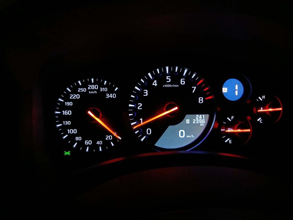 AghadesGTR's tweet photo. まだ240km
納車時40kmだったから
約200km
走行
100km未満だとバカ高いらしいが
これでもそこそこ値が付くだろうな
#GTR #R35 #NISSAN #MY25 https://t.co/7DcclkjWxM