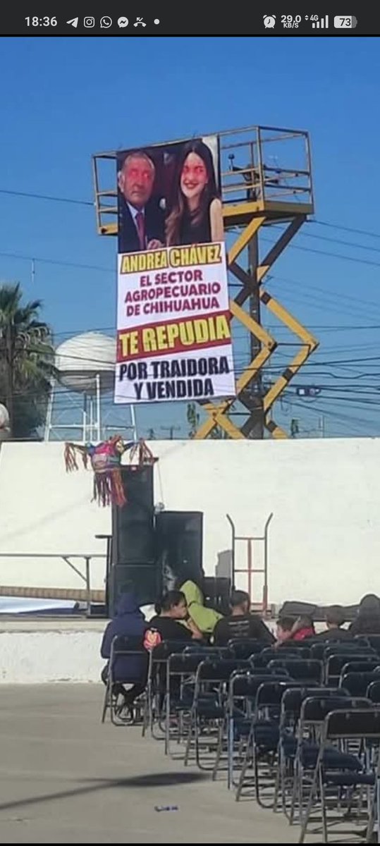 Pues a la scort del bienestar no la quieren ni en su estado natal. 
Hoy cosechan lo que han sembrado durante 7 años de mentiras y corrupción.