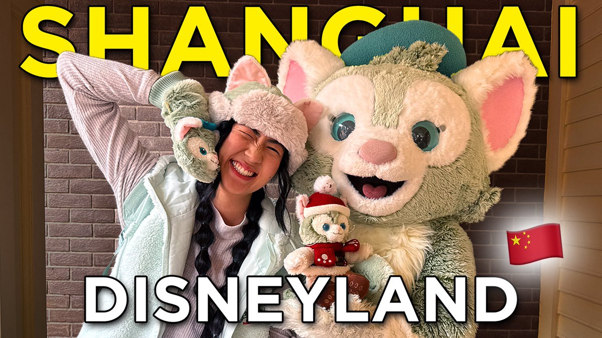 NEW VIDEO: We’re back at Shanghai Disneyland for a fun filled Duffy &amp; Friends day 🤭

youtu.be/-1MsWPKQR-w?si…