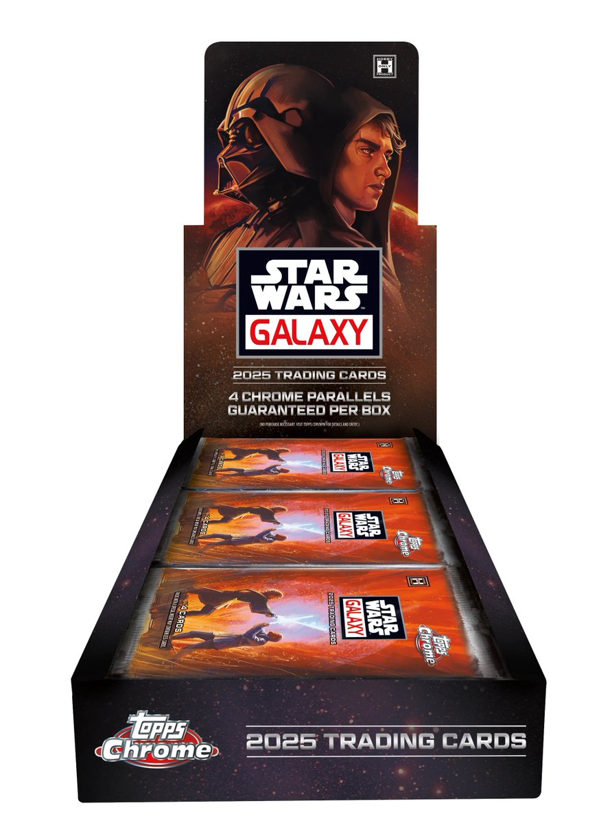🪐【TOPPS 2025 STAR WARS CHROME GALAXY HOBBY】 SWシリーズのアート