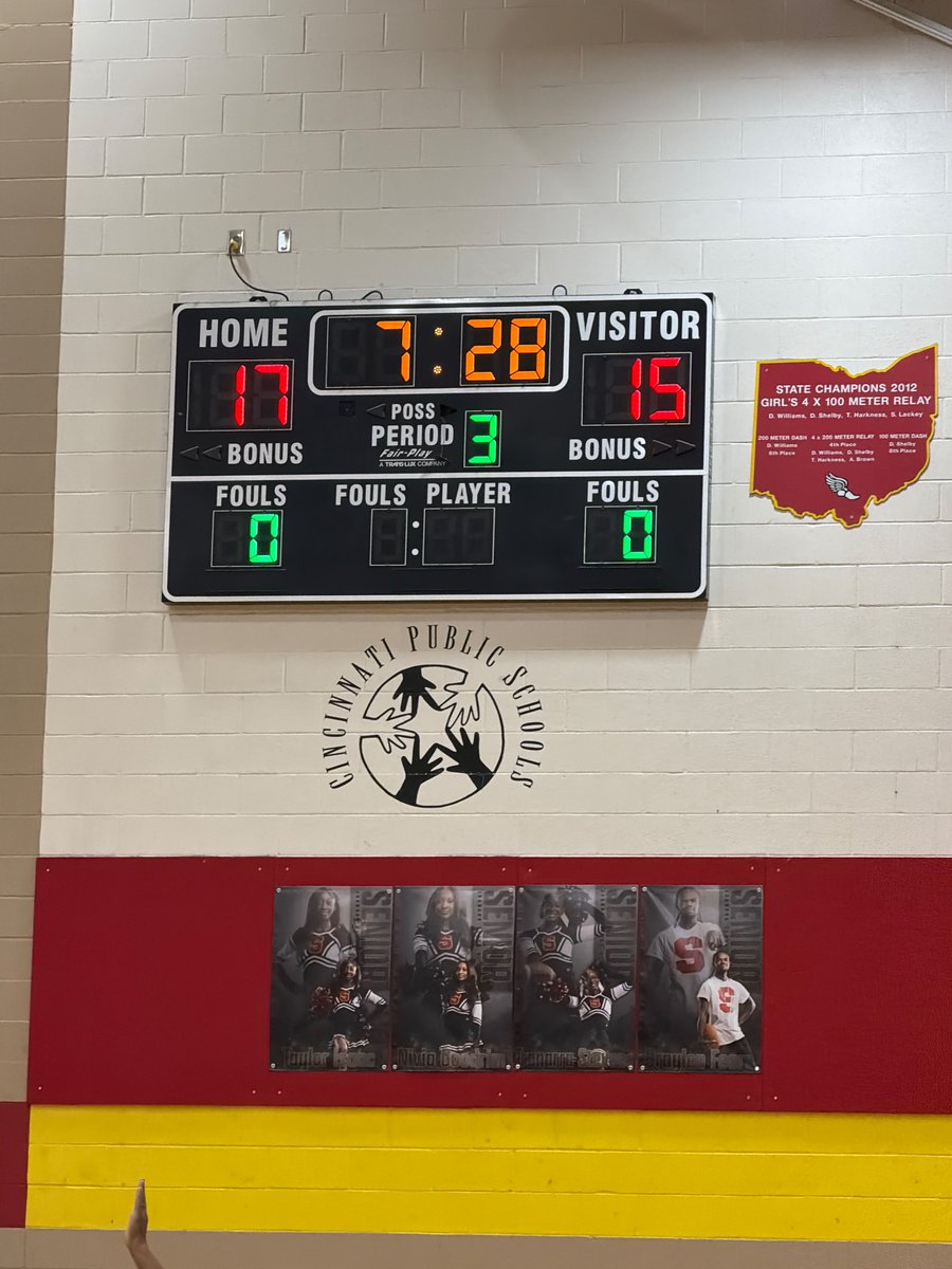SBEPGoTITANS's tweet image. Half time score at Shroder. Titans trail 15-17.