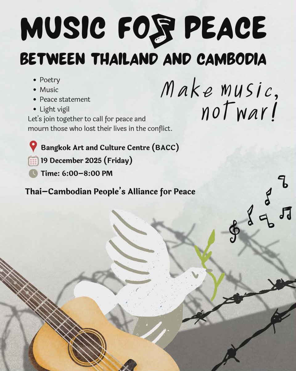 Solidarity Collective TH #NoWarThaiCambodia tweet media