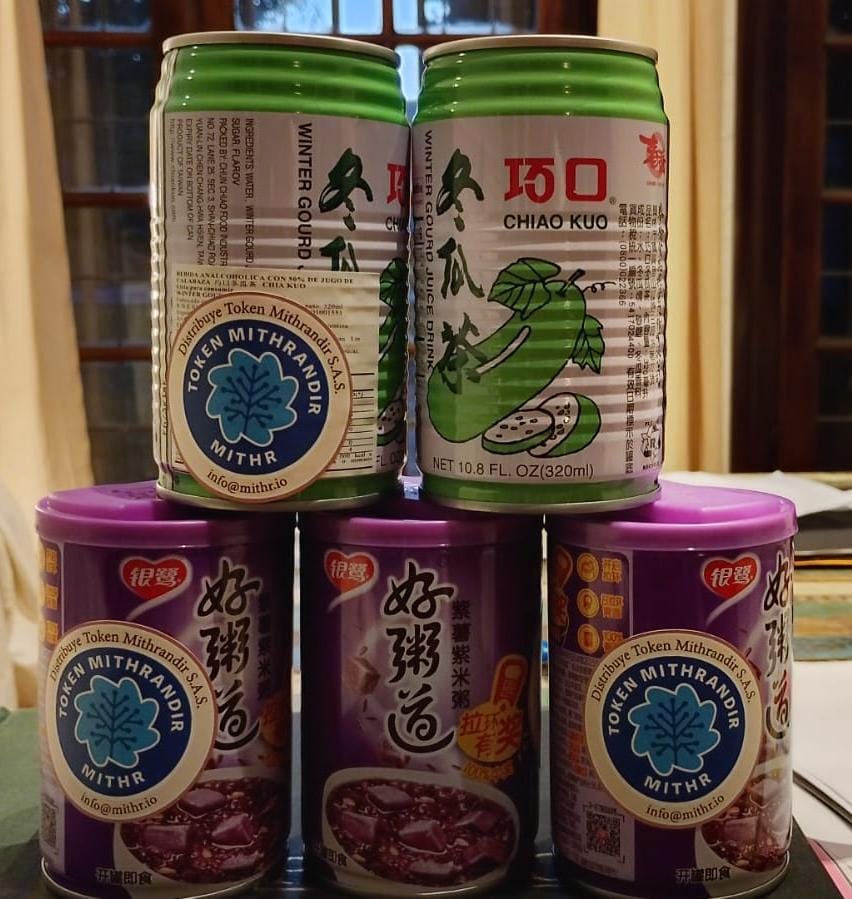 acciontoken's tweet photo. Token Mithrandir distribuye productos enlatados provenientes de Taiwán

https://t.co/3txLlpylu4
Búscalos en nuestra red de comercios asociados al ecosistema comercial de Token Mithrandir. 

#MITHR #Taiwanese #Taiwan #Cardano #Tokeniser  #tokenisation  #tokenfi  #jugos https://t.co/cPEnlIyi5a
