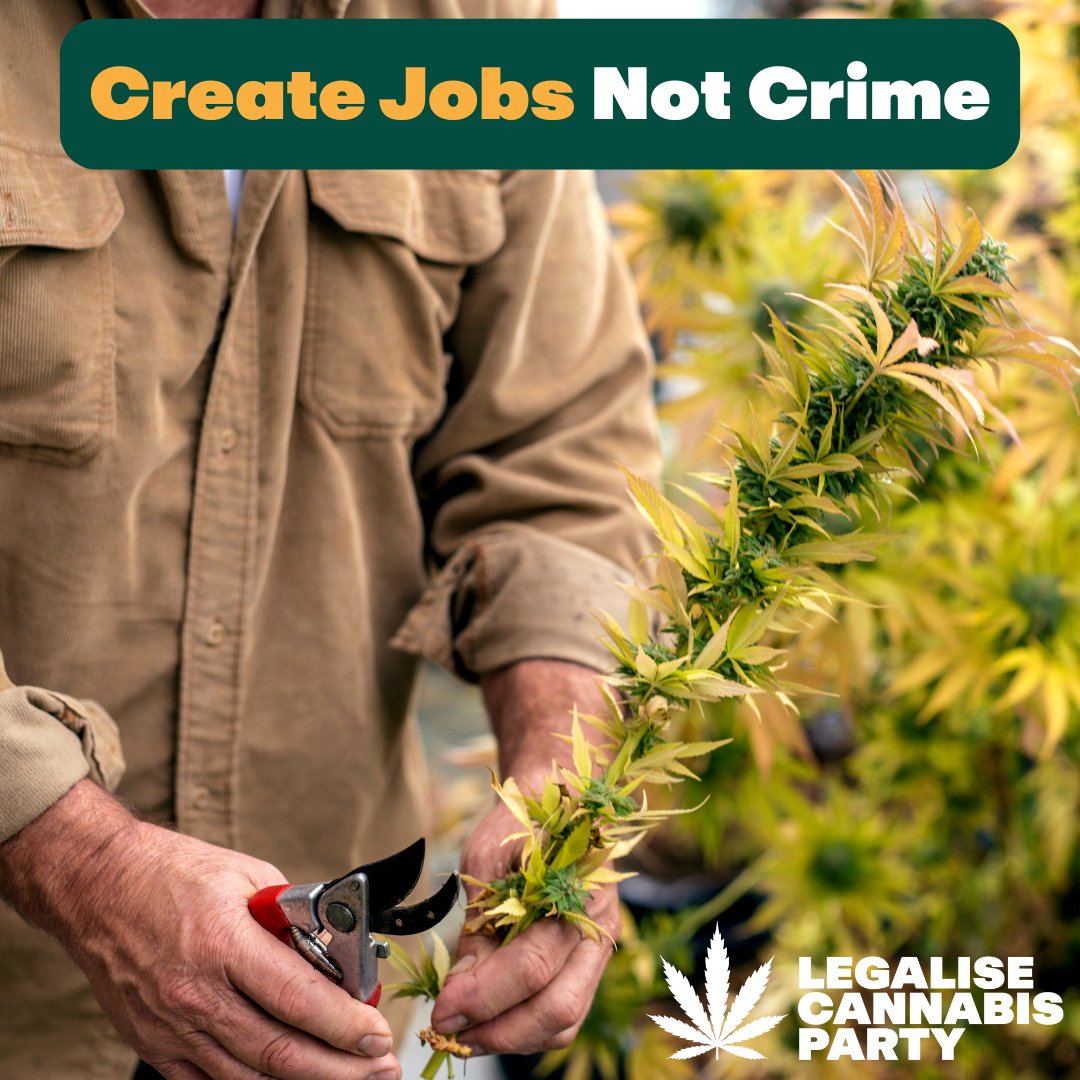 Legalise Cannabis Party tweet media