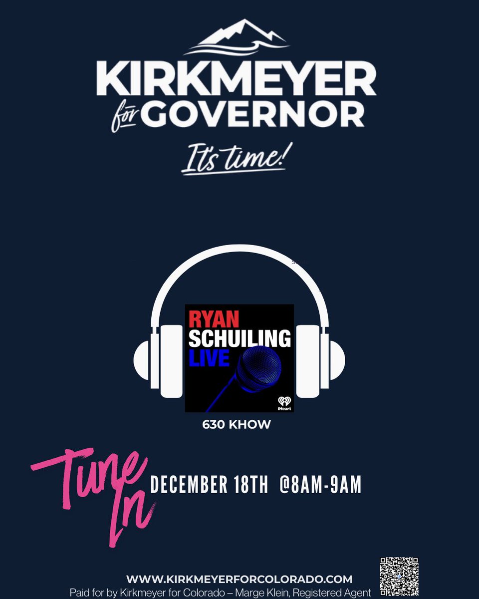 Barb Kirkmeyer for Governor tweet media