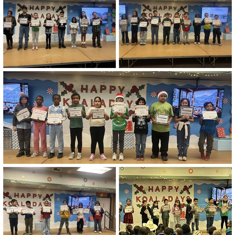 EucKoalas's tweet photo. Congratulations to our 1st - 3rd grade semester awards recipients for academics and citizenship! https://t.co/84Xspw2mk1