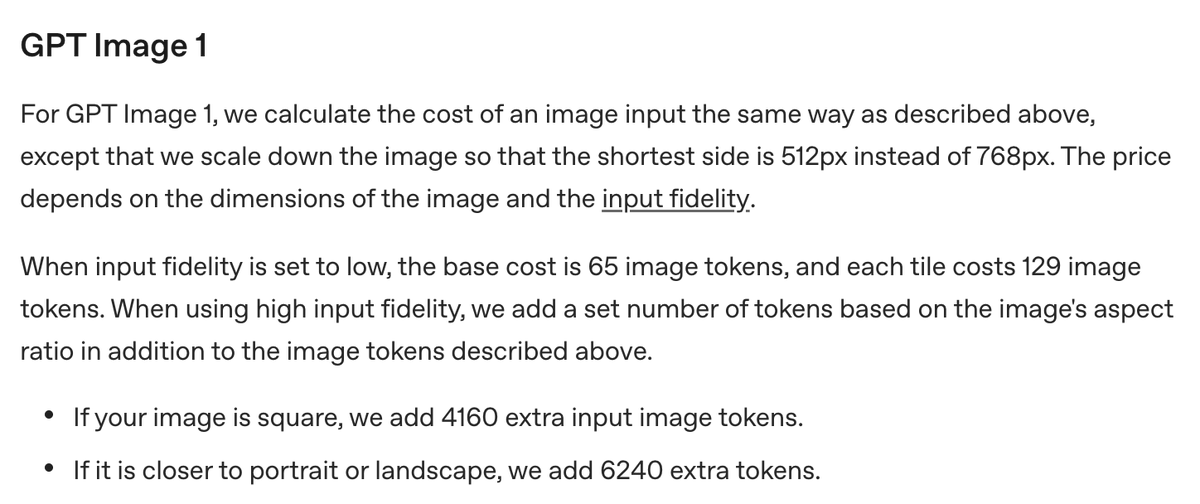 SirusBaladi's tweet photo. GPT-image-1.5 seems like a game-changer until you see this.

generating an image is 4.7x more expensive than their displayed output pricing (the $0.01 per image bait); once you factor in the high-fidelity tiling, the cost per image edit is actually $0.05.

Nano Banana is still 20% cheaper with the same image as input, and they are transparent