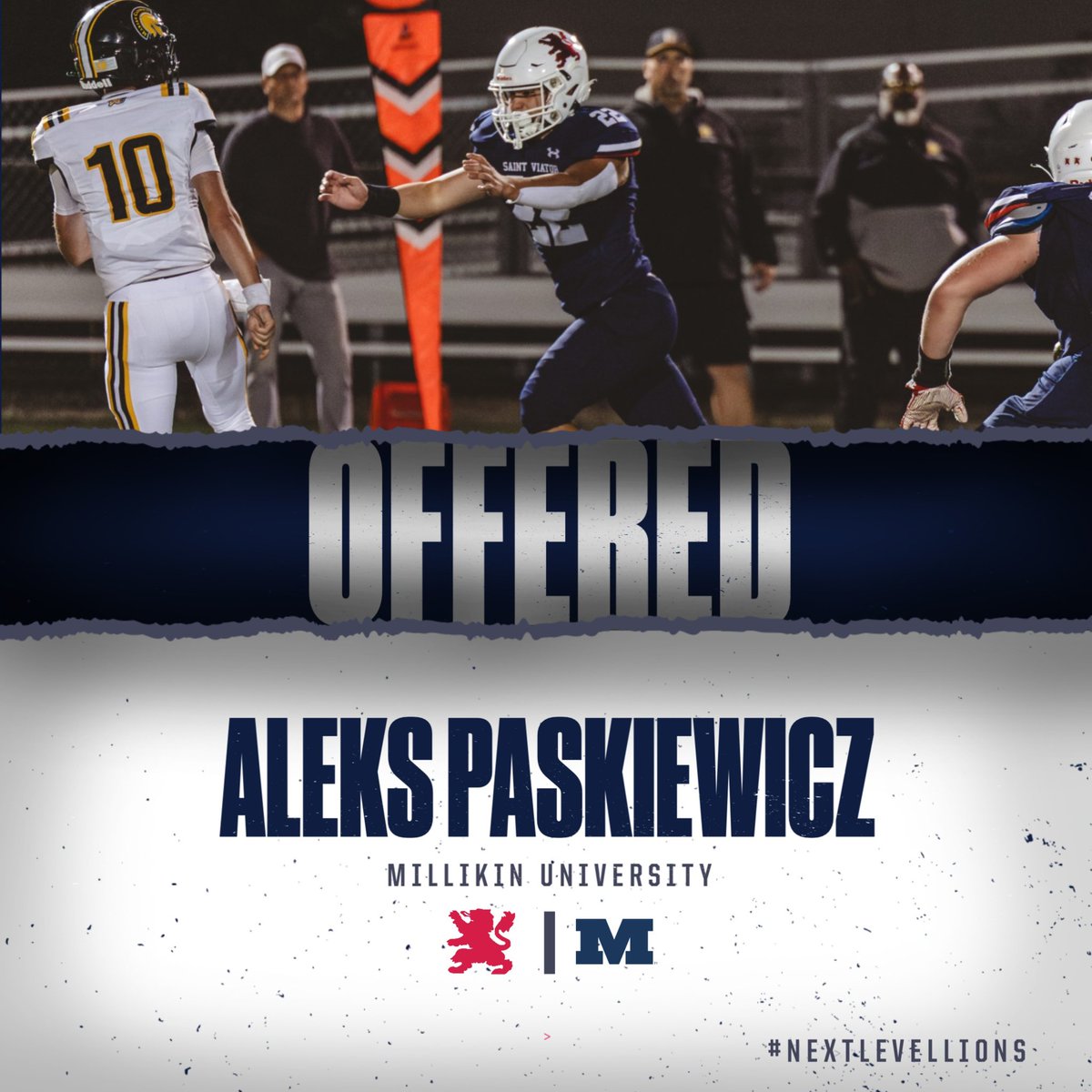 Saint Viator Football tweet media