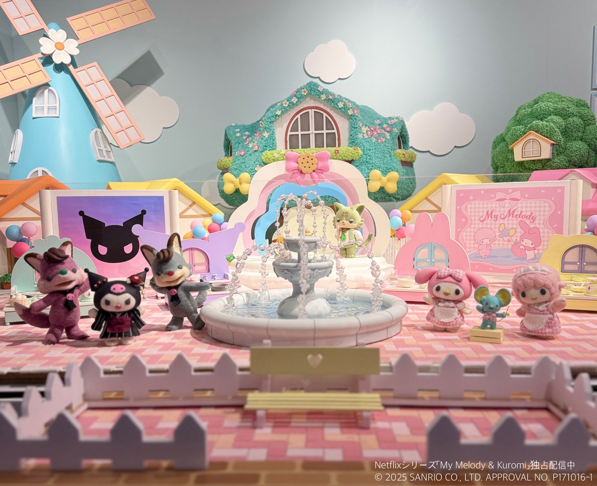 anime_tokyo's tweet photo. 【#ミニチュアワンダーランド いよいよ明日開幕💖】
本日12/18(木)、渋谷・東京アニメセンターにて内覧会を開催しました✨

前売券好評販売中💞
🎟https://t.co/CoLpkpFkIv

📍東京アニメセンター(渋谷)
🗓12/19(金)〜2/8(日)

#Netflix にて世界独占配信中
#マイメロディ #クロミ #ネトフリでメロクロ https://t.co/ZbbIndiNnM