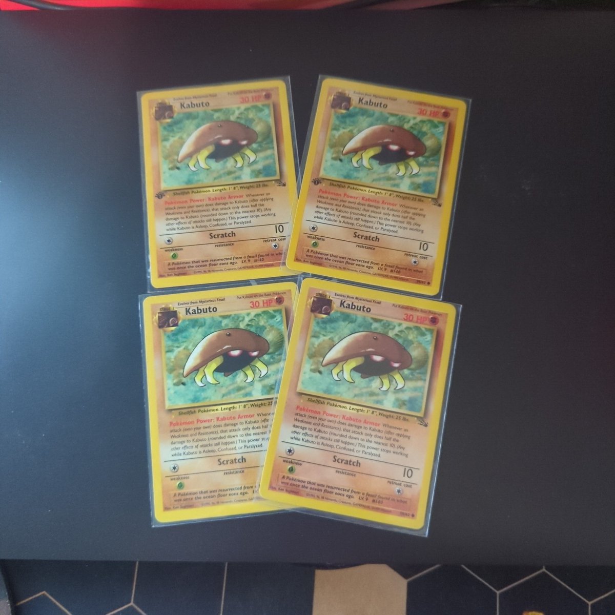 CrunchyMutfruit's tweet photo. @KabutoKing_ I might list these on eBay and see what happens. Unsure yet... https://t.co/vGklN8sjuz