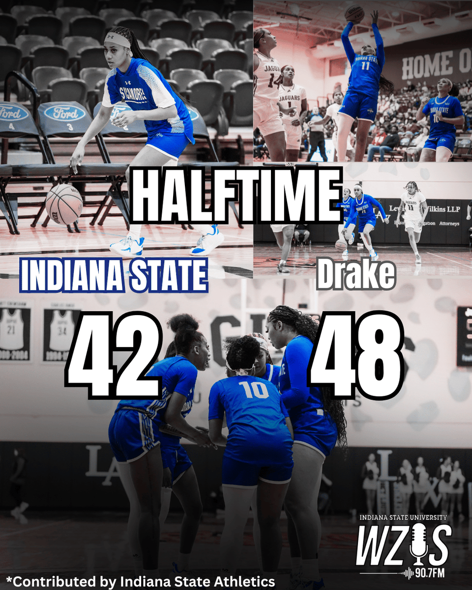IT'S HALFTIME!! Sycamores are playing a close game against these Bulldogs. Tune in to Z 90.7 WZIS to hear how it plays out!!