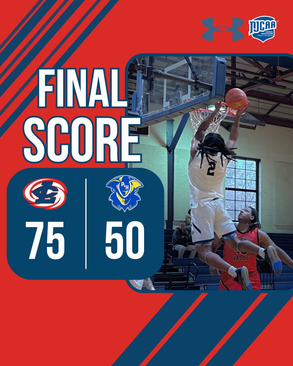 🏀 FINAL SCORE 🏀

Louisburg College 75
Patrick &amp; Henry CC 50

The Hurricanes closed out the semester with a strong all-around effort, earning a convincing Region 10 victory on the road. 🌪️🔥

| #HurricaneNation | #NJCAA | #LouisburgMBB