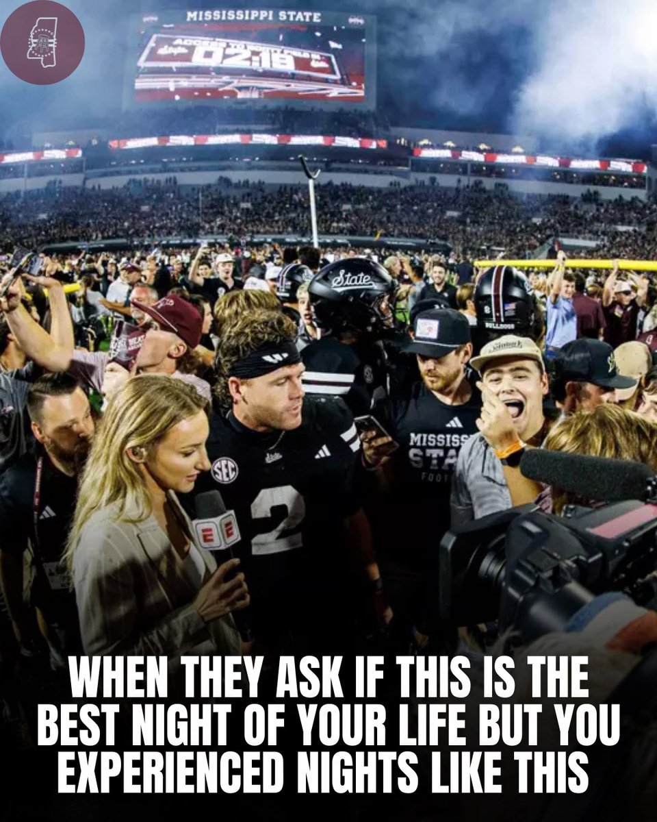 HailStateStool's tweet photo. One of the greatest night ever in Starkville! https://t.co/iR9UabfZFM