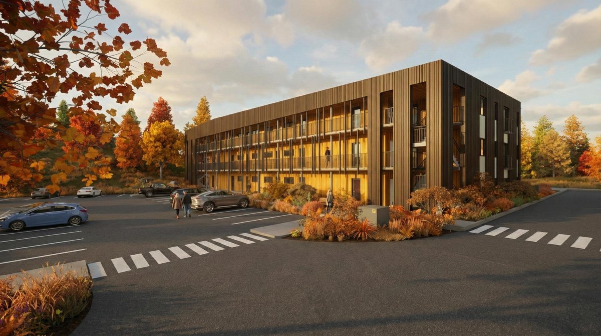 cparch_'s tweet photo. Lumiere is designed to bring together people of different generations and cultures within a shared community that emphasizes belonging, connection, and resident engagement. It strengthens relationships between neighbours while connecting them to the surrounding natural landscape and Nanaimo’s bicycle network in support of an active lifestyle.

The development is organized around a central amenity space or “hearth” that creates a welcoming gathering place for social interaction. Set within a forested context, the hearth’s warmth is echoed in the surrounding buildings through nuanced, site-responsive materials and colour palette.

The result is a thoughtfully integrated community that strengthens social connections, health, and sense of place.

Learn more: https://t.co/hJ7upmsHdk

#architectvancouver #architectvancouverIsland #communitydevelopment #architecturedesign #communitydesign #brownfieldredevelopment #bchousing #checkwitchpoironarchitects #tectonica