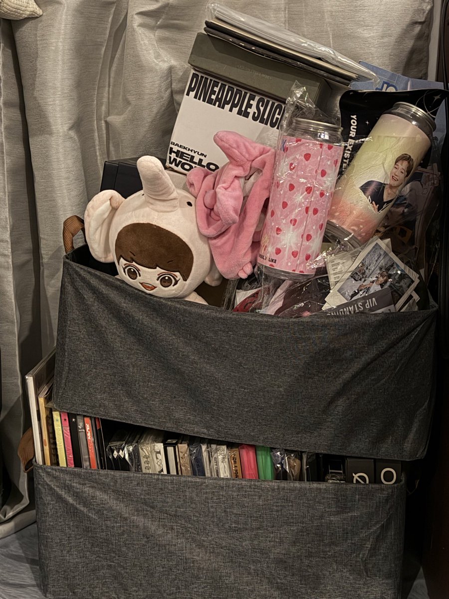 lvscyeol's tweet photo. helloooo! anyone wanna take all my albums, photocards (mostly chanyeol), lightstick v2, and random official &amp; non-official merch for only P5,900 🥹 

this is literally all my collection :( dm me!

🏷️ wts lfb exo albums pc suho lay xiumin chanyeol baekhyun chen kai d.o. sehun https://t.co/A6WgtIAcaM
